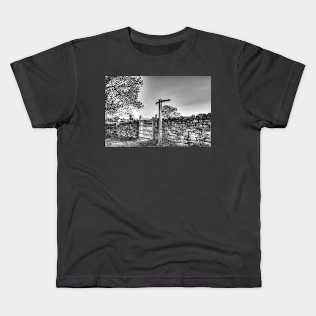 Yorkshire Dales Dilemma Kids T-Shirt by tommysphotos